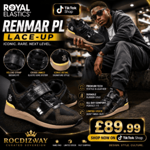 The Renmar PL Lace-Up by Royal Elastics