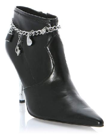 Lisbon Stretch Ankle Boot w/ Ankle Charm by Baby Phat